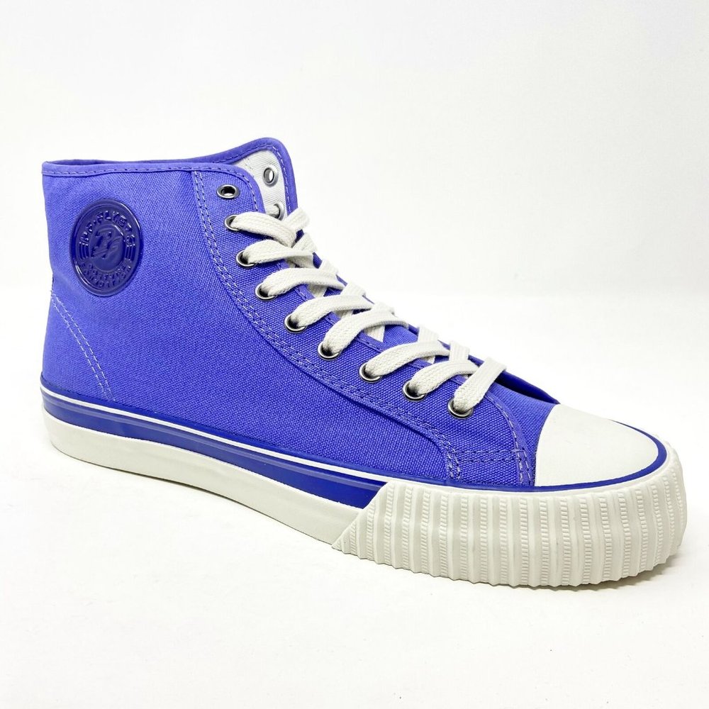 PF Flyers Center Hi Purple White Mens Retro Casual Sneakers PM11OH2O - Picture 2 of 5